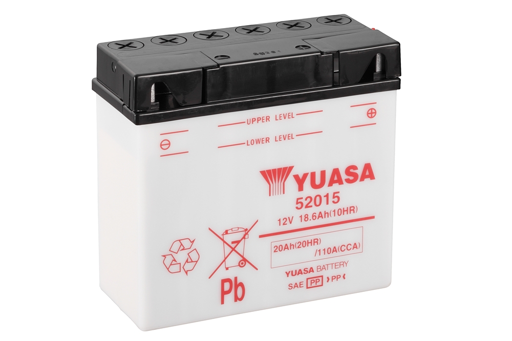 Yuasa 52015 Batterie YuMicron® 12V 20 AH (DC) ohne Säure Yuasa 52015 Batterie YuMicron® 12V 20 AH (DC) ohne Säure