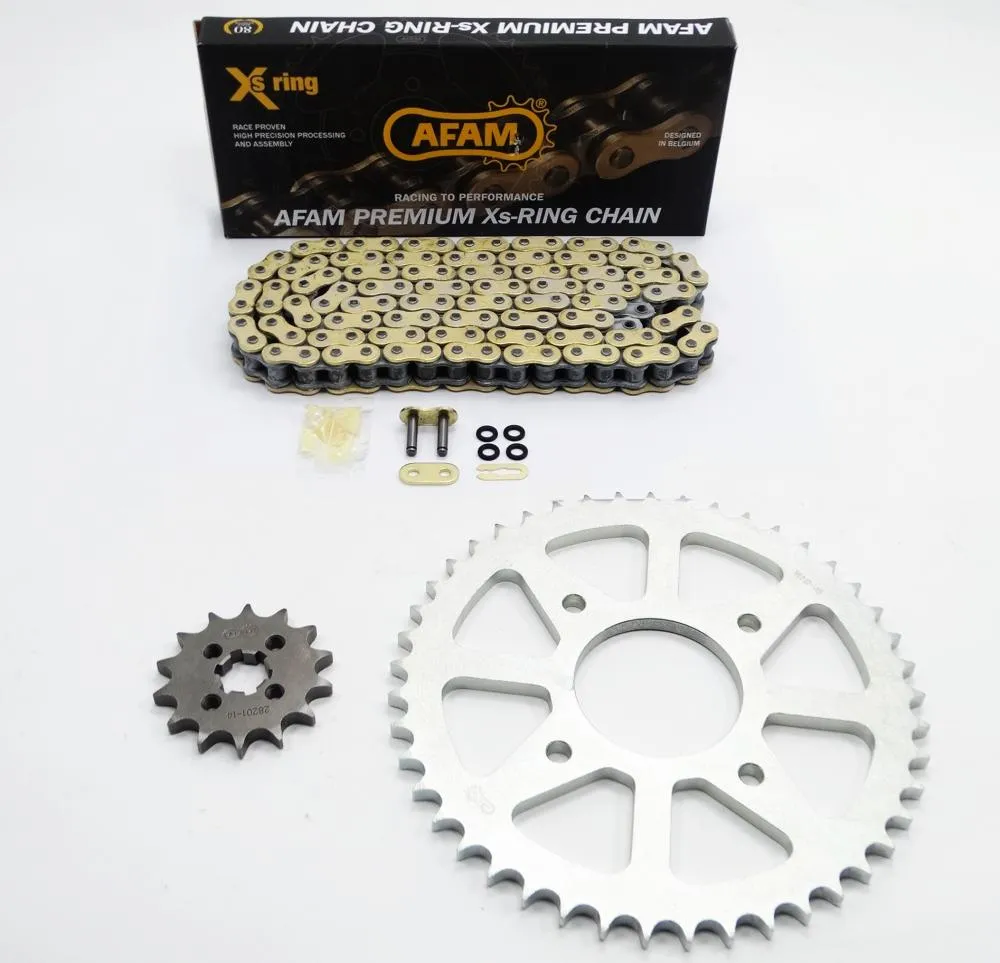 AFAM Kettensatz Stahl 428 XMR-G 14x45 - Suzuki GSX-R 125 2017-20