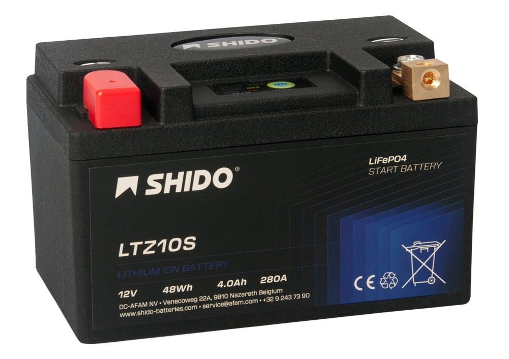 Shido LTZ10S Lithium Ion Batterie 12V 48 Wh Shido LTZ10S Lithium Ion Batterie 12V 48 Wh