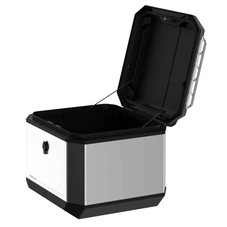 Furchtlos RANGER Alu Topcase Aero - 50 Liter - Aero Aluminium