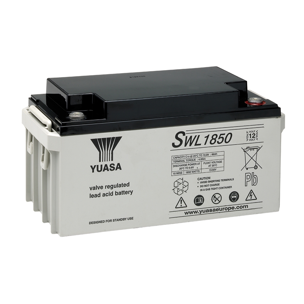 Yuasa SWL1850 AGM VRLA Industriebatterie 12V - 74 Ah Yuasa SWL1850 AGM VRLA Industriebatterie 12V - 74 Ah