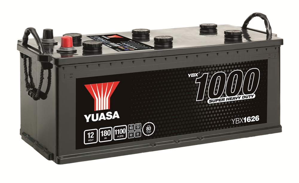 Yuasa YBX1626 SMF Batterie 12V 180 AH