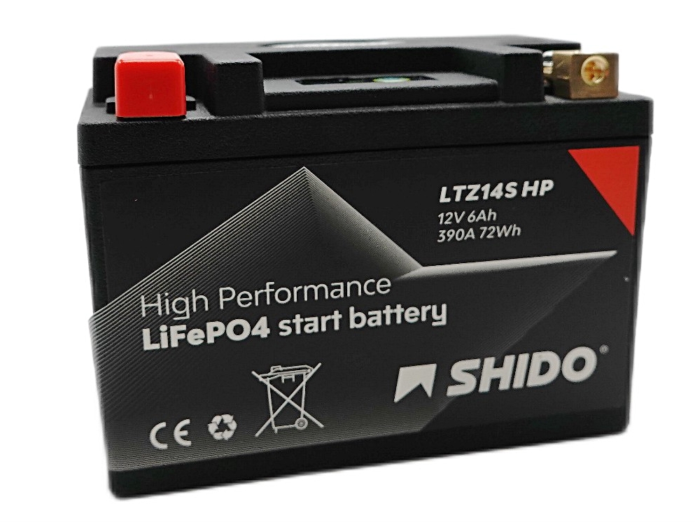 Shido LTZ14S HP Lithium Ion Batterie 12V 72 Wh Shido LTZ14S HP Lithium Ion Batterie 12V 72 Wh