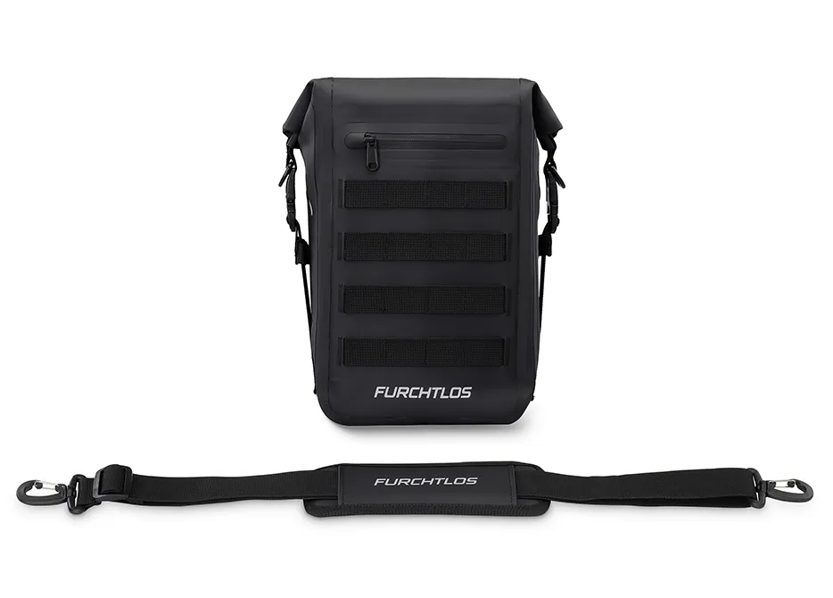 Furchtlos EVEREST Gepäcktasche Sturzbügel 6 Liter - carbon schwarz