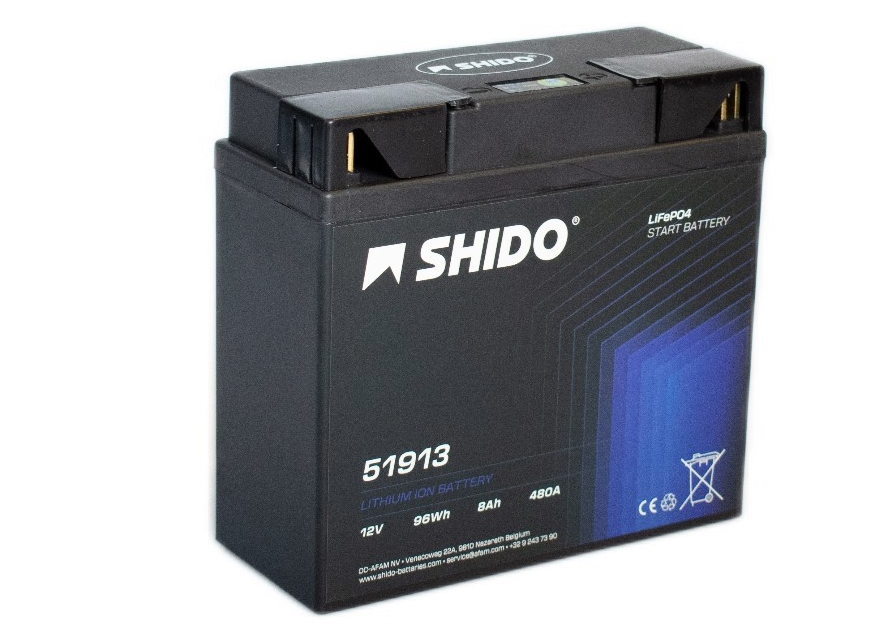 Shido 51913 Lithium Ion Batterie 12V 96 Wh Shido 51913 Lithium Ion Batterie 12V 96 Wh