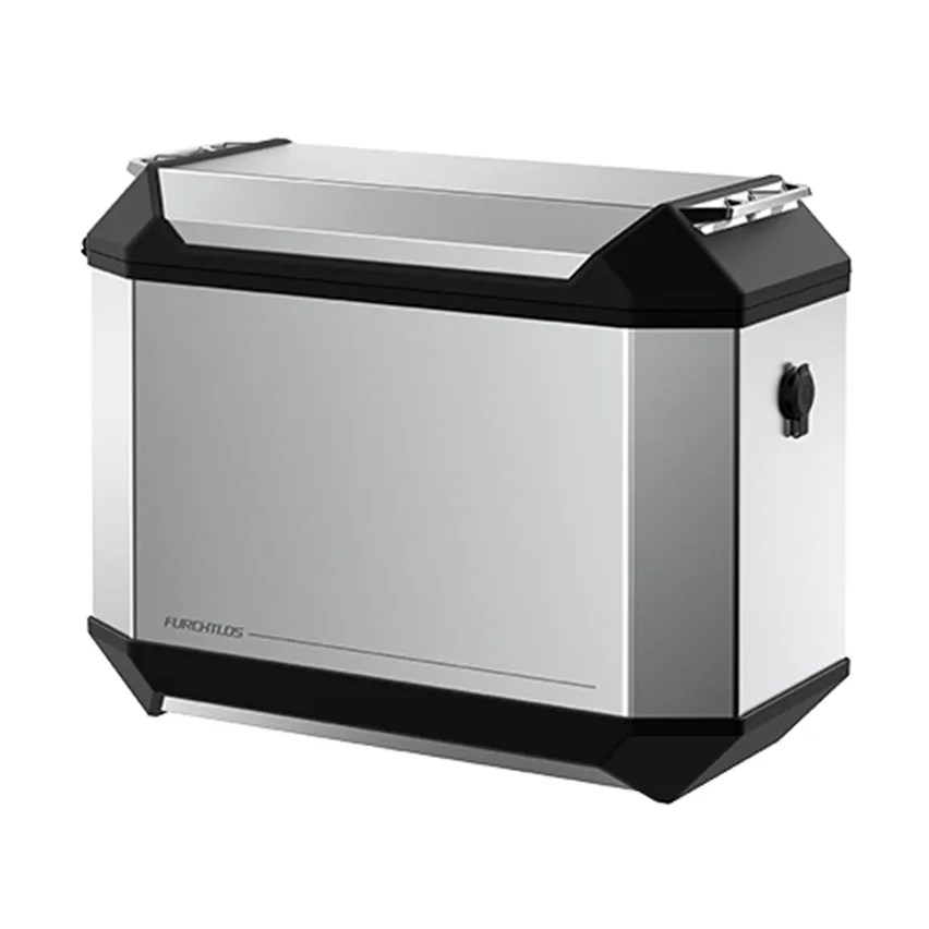 Furchtlos RANGER GVMK Alu Seitenkoffer links - 36 Liter - Aero Aluminium - passend für GIVI Monokey Furchtlos RANGER GVMK Alu Seitenkoffer links - 36 Liter - Aero Aluminium - passend für GIVI Monokey