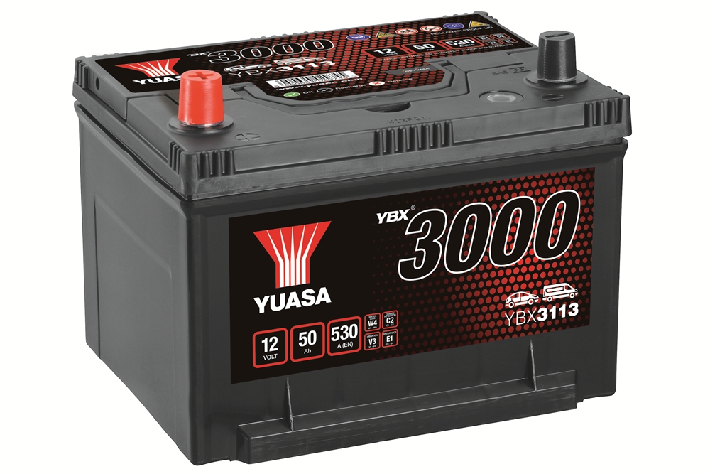 Yuasa YBX3113 SMF Batterie 12V 50 AH Yuasa YBX3113 SMF Batterie 12V 50 AH