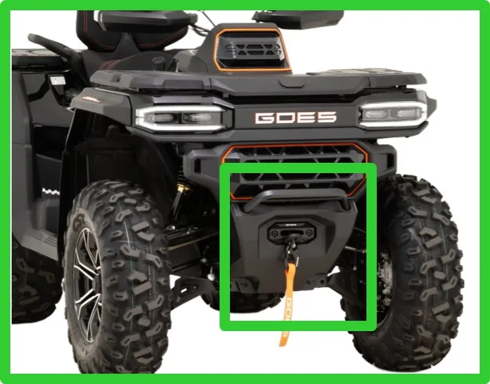 TMP Kennzeichenhalter vorne / Nummernschildhalterung klappbar - GOES Terrox 1000 Touring 2025- TMP Kennzeichenhalter vorne / Nummernschildhalterung klappbar - GOES Terrox 1000 Touring 2025-