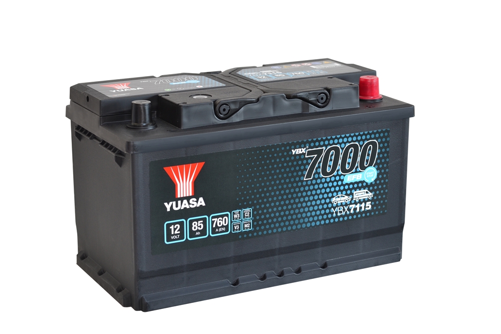 Yuasa YBX7115 EFB Batterie 12V 85 AH