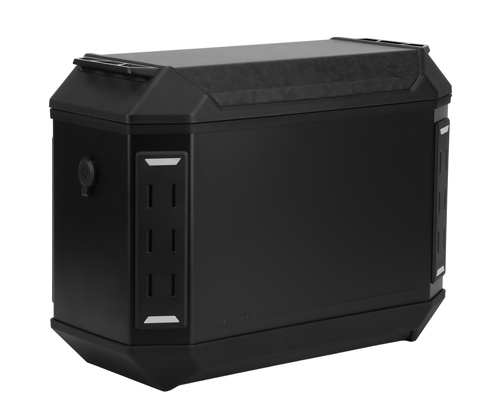 Furchtlos RANGER GVMK ADV Alu Seitenkoffer rechts - 36 Liter - anthrazit-schwarz - passend für GIVI Monokey