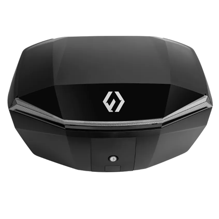 Furchtlos SHIELD L Basic Topcase - 48 Liter - schwarz/silber