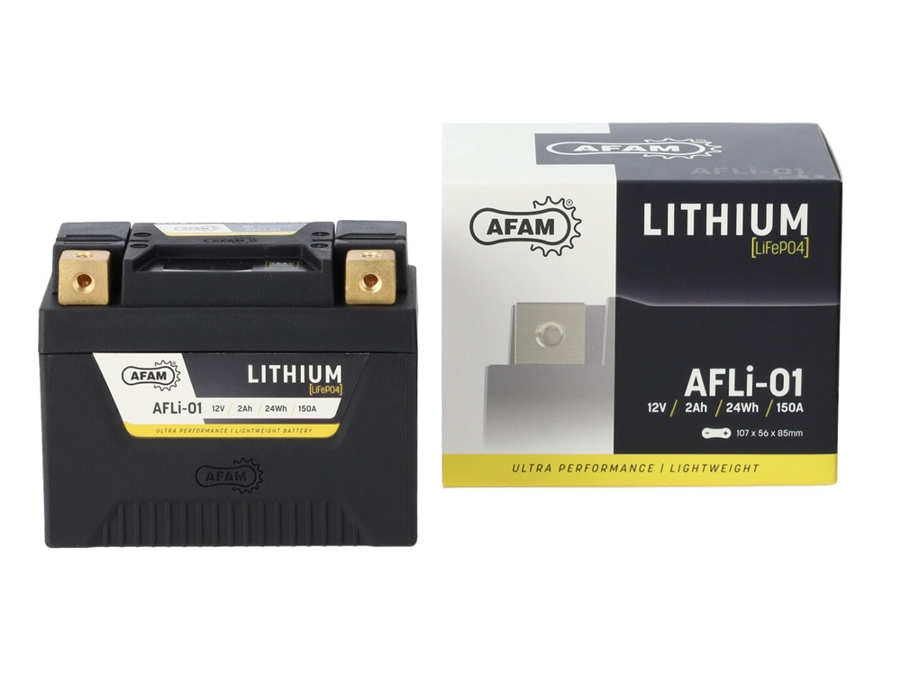 AFAM AFLi-01 Lithium Ionen Batterie 12V LiFePO4 (YTX5L-BS YTC5L-BS YB5L-B YTX4L-BS YT4L-BS YTC4L-BS)