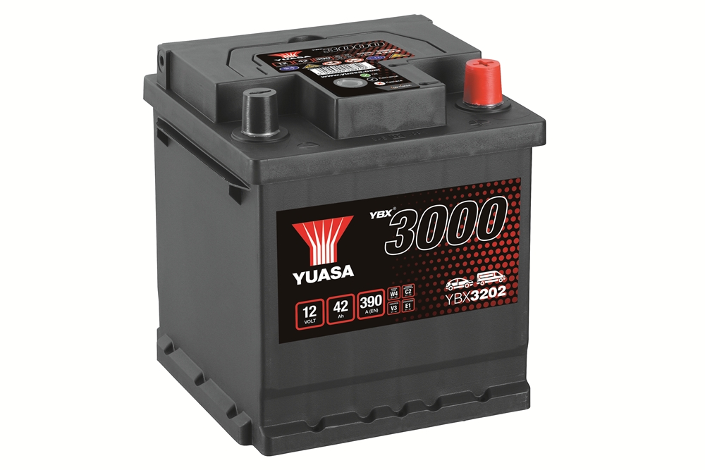 Yuasa YBX3202 SMF Batterie 12V 42 AH