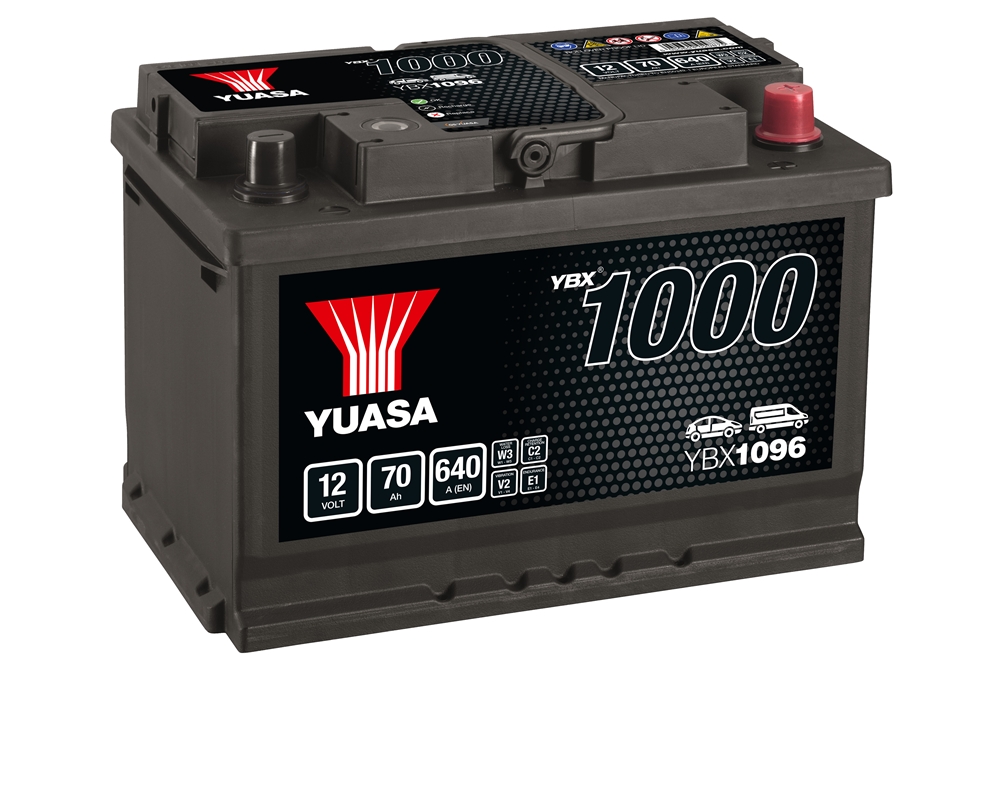 Yuasa YBX1096 SMF Batterie 12V 70 AH