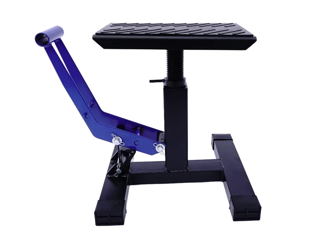 TMP Motocross & Enduro Hubständer Factory / MX Montageständer - schwarz-blau TMP Motocross & Enduro Hubständer Factory / MX Montageständer - schwarz-blau