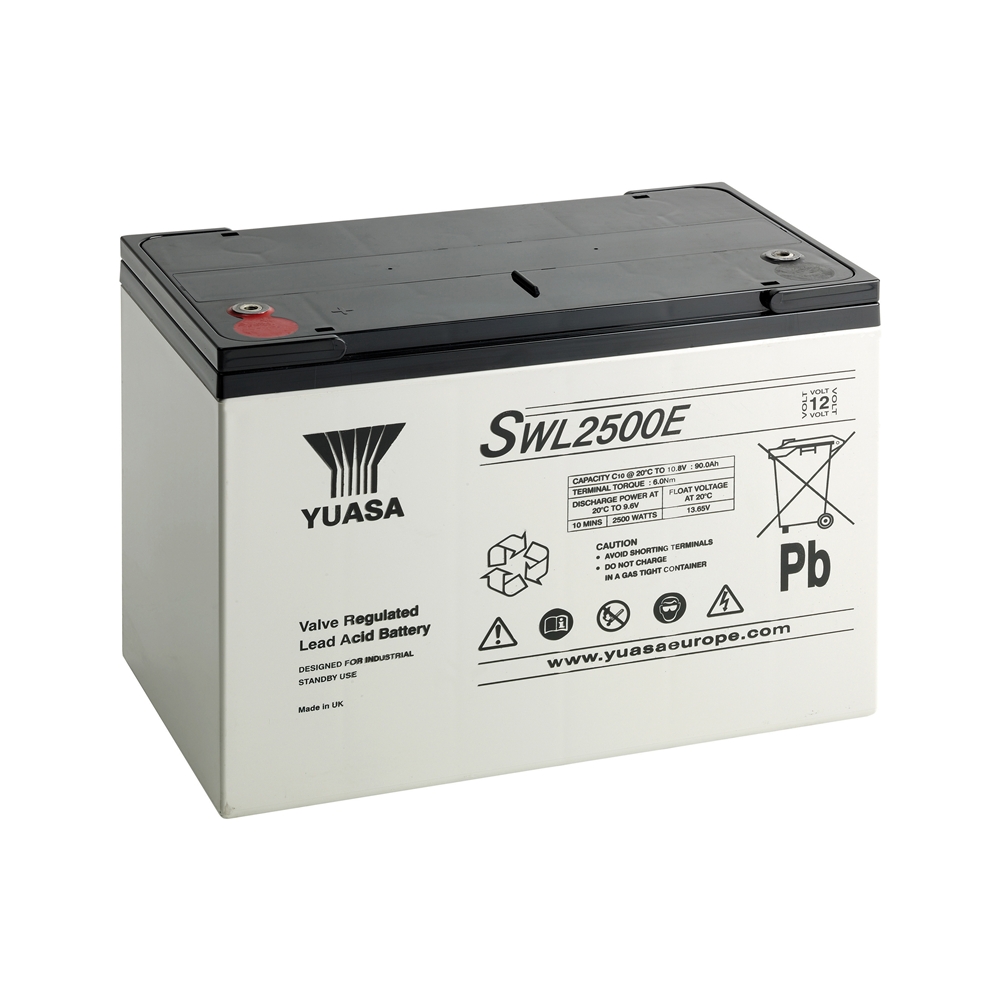 Yuasa SWL2500E AGM VRLA Industriebatterie 12V - 93.6 Ah Yuasa SWL2500E AGM VRLA Industriebatterie 12V - 93.6 Ah