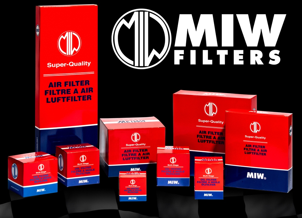 Meiwa MIW Premium Luftfilter H1287 - Honda CBR 1000 RR /SP Fireblade 2008-16 Meiwa MIW Premium Luftfilter S3200 - Suzuki GSX 1300 R Hayabusa 2008-16