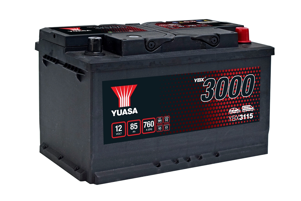 Yuasa YBX3115 SMF Batterie 12V 85 AH
