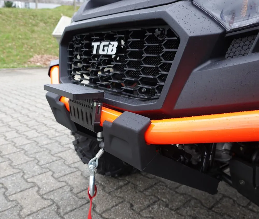 TMP Kennzeichenhalter vorne / Nummernschildhalterung klappbar - TGB Blade 500 - 1000