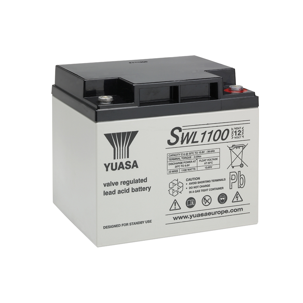 Yuasa SWL1100 AGM VRLA Industriebatterie 12V - 40.6 Ah Yuasa SWL1100 AGM VRLA Industriebatterie 12V - 40.6 Ah