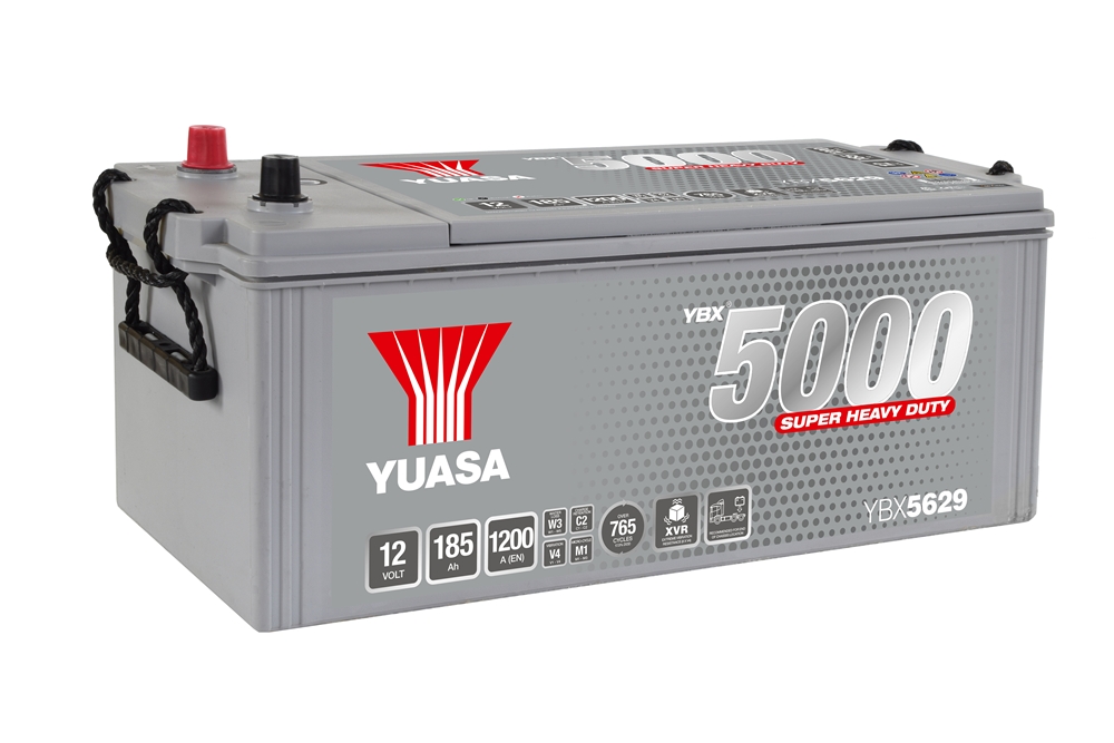 Yuasa YBX5629 SMF Batterie 12V 185 AH