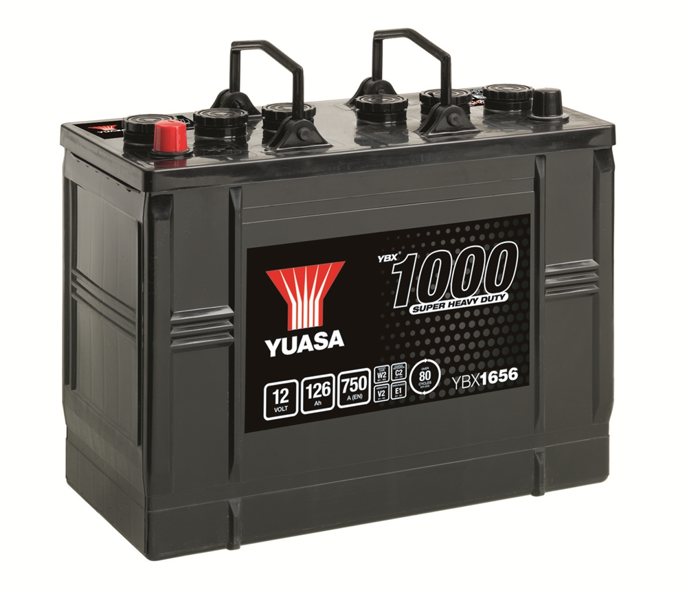 Yuasa YBX1656 SMF Batterie 12V 126 AH