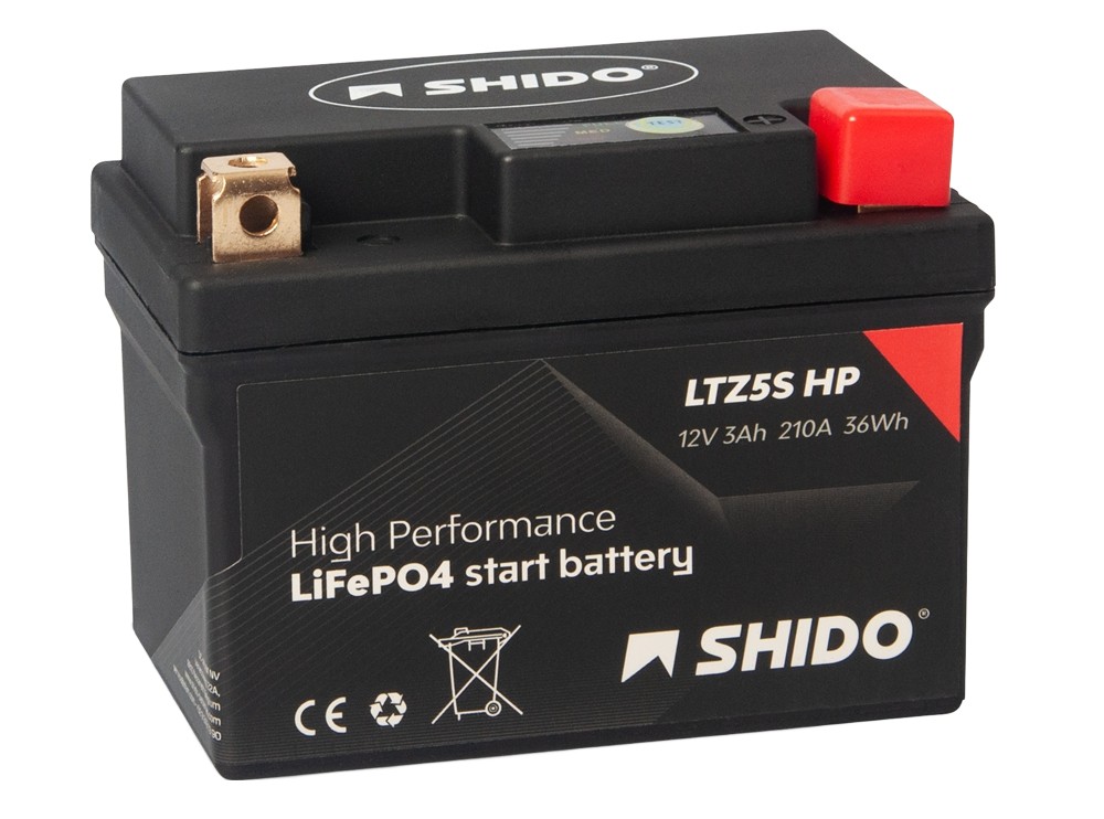 Shido LTZ5S HP Lithium Ion Batterie 12V 36 Wh Shido LTZ5S HP Lithium Ion Batterie 12V 36 Wh