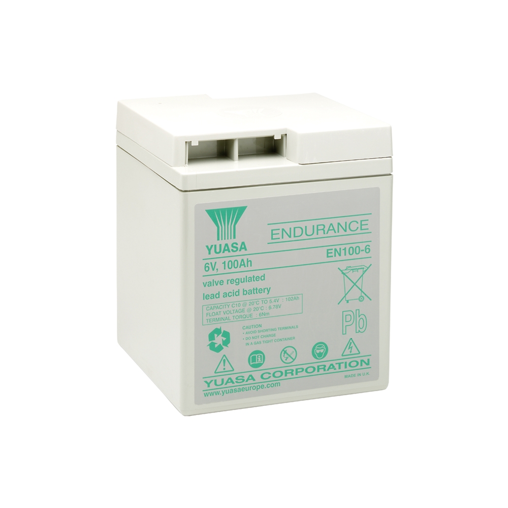 Yuasa EN100-6 AGM VRLA Industriebatterie 6V - 108 Ah Yuasa EN100-6 AGM VRLA Industriebatterie 6V - 108 Ah