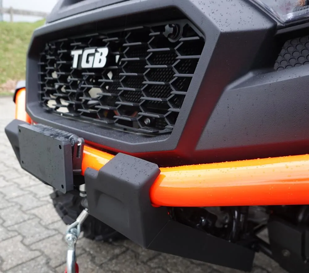 TMP Kennzeichenhalter vorne / Nummernschildhalterung klappbar - TGB Blade 500 - 1000
