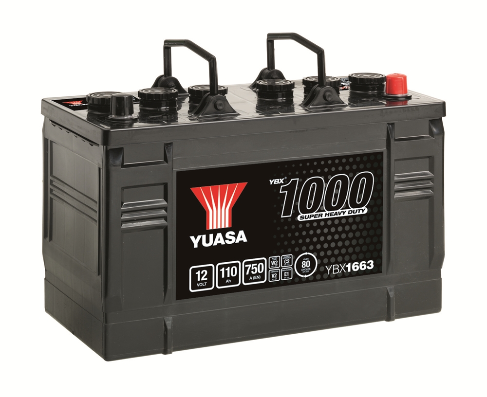 Yuasa YBX1663 SMF Batterie 12V 110 AH
