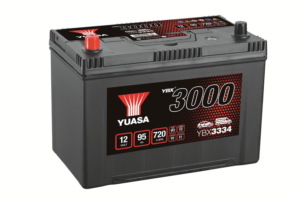 Yuasa YBX3334 SMF Batterie 12V 95 AH Yuasa YBX3334 SMF Batterie 12V 95 AH
