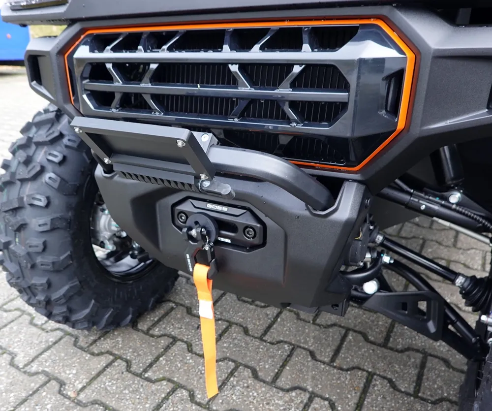 TMP Kennzeichenhalter vorne / Nummernschildhalterung klappbar - GOES Terrox 1000 Touring 2025- TMP Kennzeichenhalter vorne / Nummernschildhalterung klappbar - GOES Terrox 1000 Touring 2025-