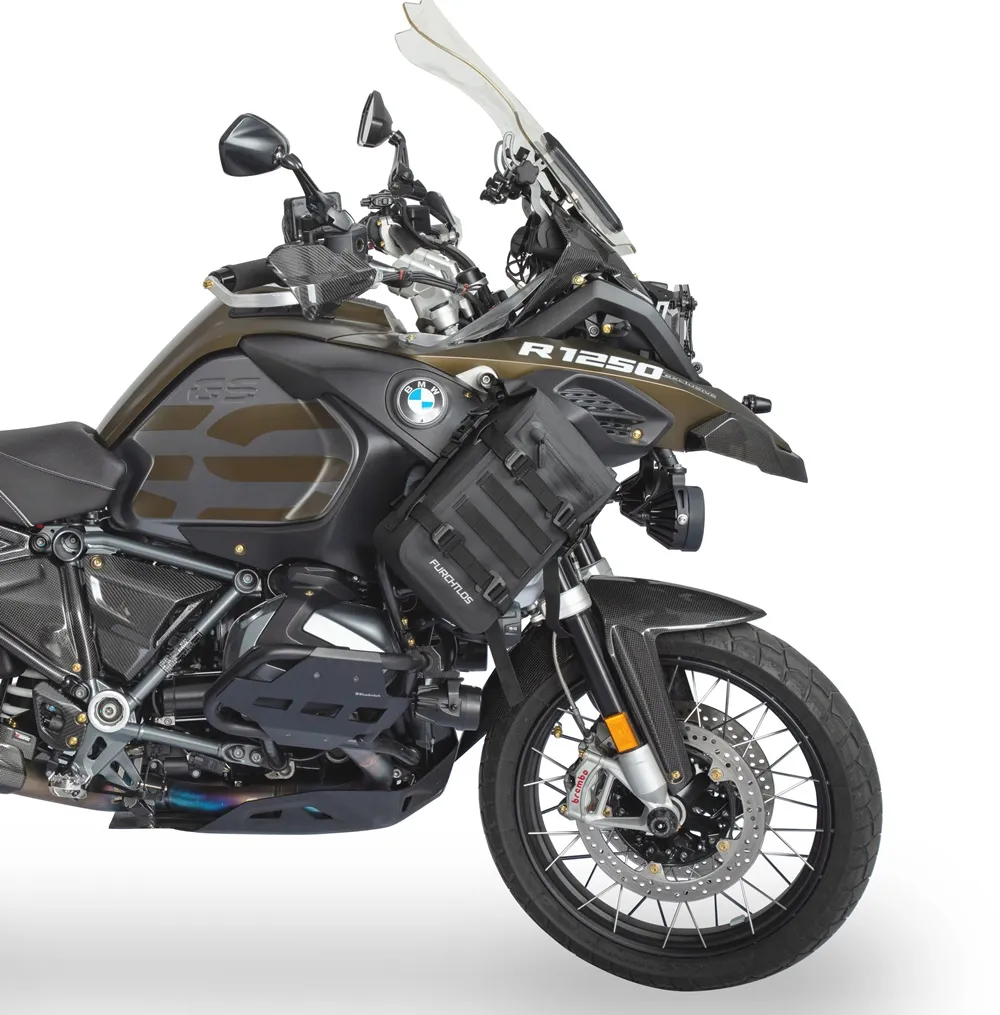 Furchtlos EVEREST Gepäcktasche Sturzbügel 6 Liter - carbon schwarz