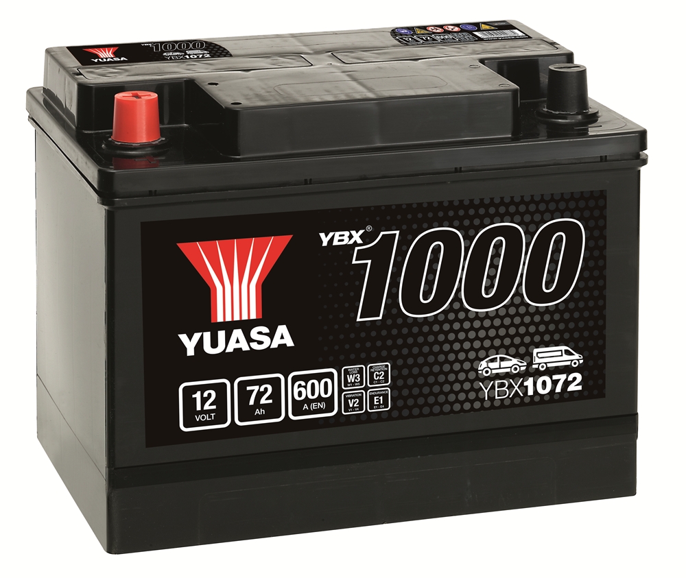 Yuasa YBX1072 SMF Batterie 12V 72 AH