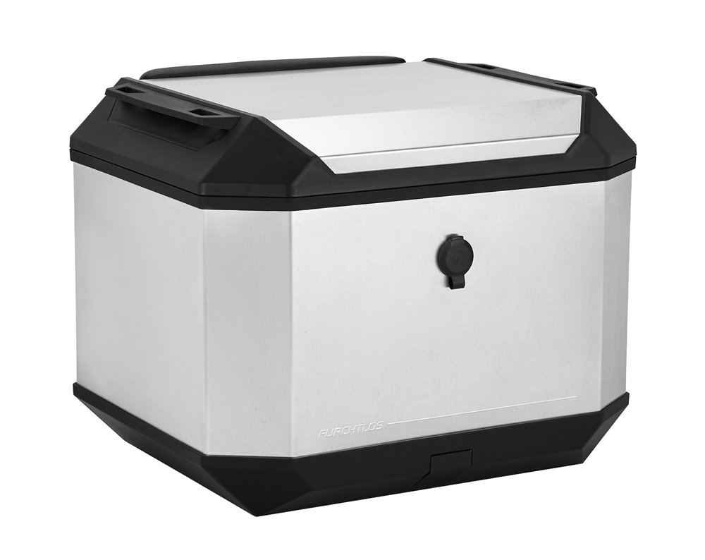 Furchtlos RANGER Alu Topcase Aero - 43 Liter - Aero Aluminium