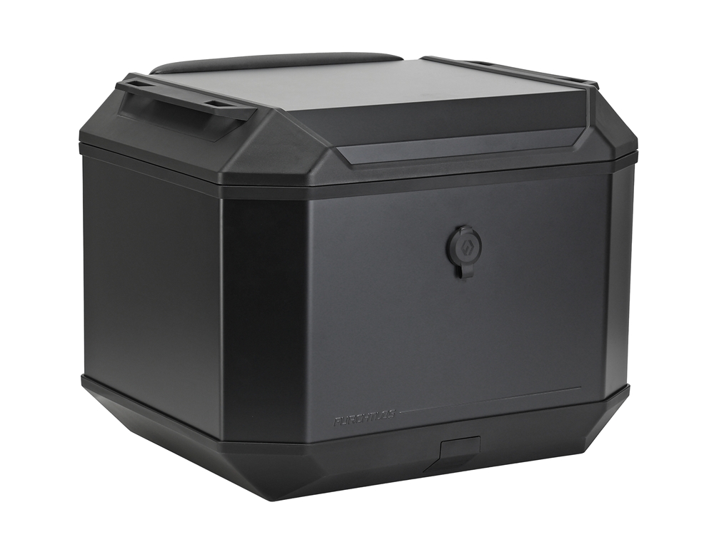 Furchtlos RANGER Alu Topcase Aero - 43 Liter - anthrazit-schwarz