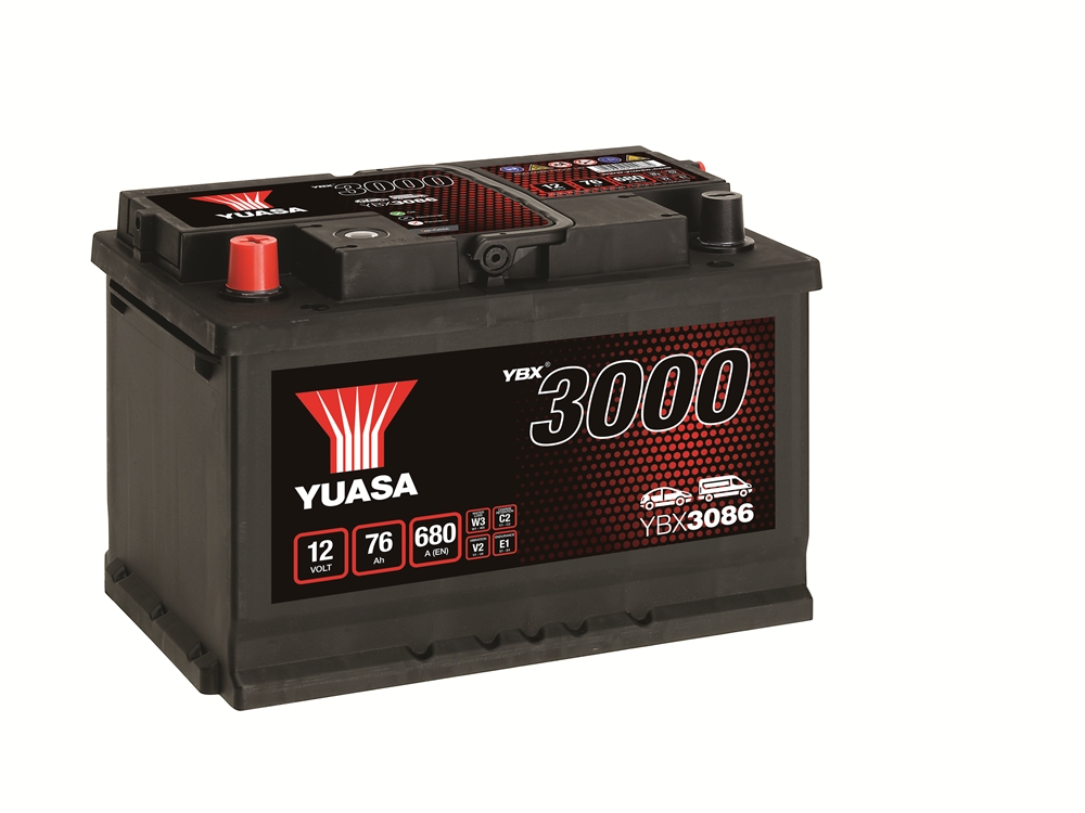 Yuasa YBX3086 SMF Batterie 12V 76 AH Yuasa YBX3086 SMF Batterie 12V 76 AH