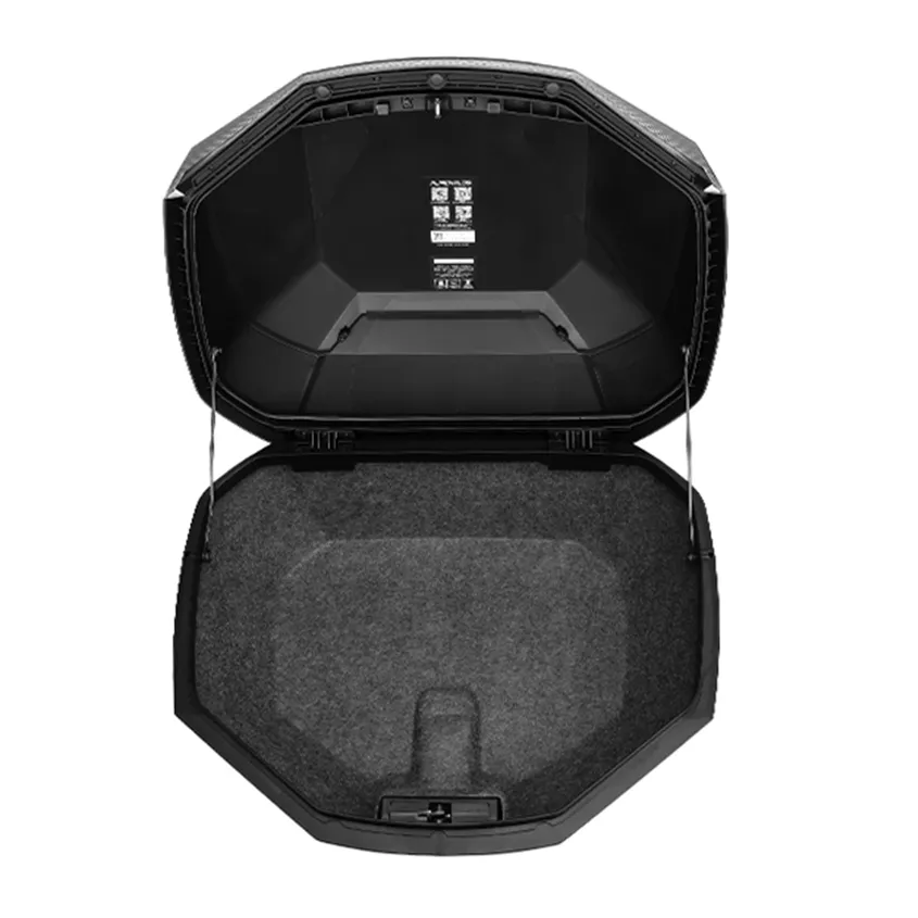 Furchtlos SHIELD L Basic Topcase - 48 Liter - schwarz/silber