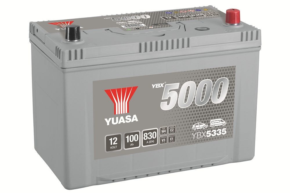 Yuasa YBX5335 SMF Batterie 12V 100 AH Yuasa YBX5335 SMF Batterie 12V 100 AH