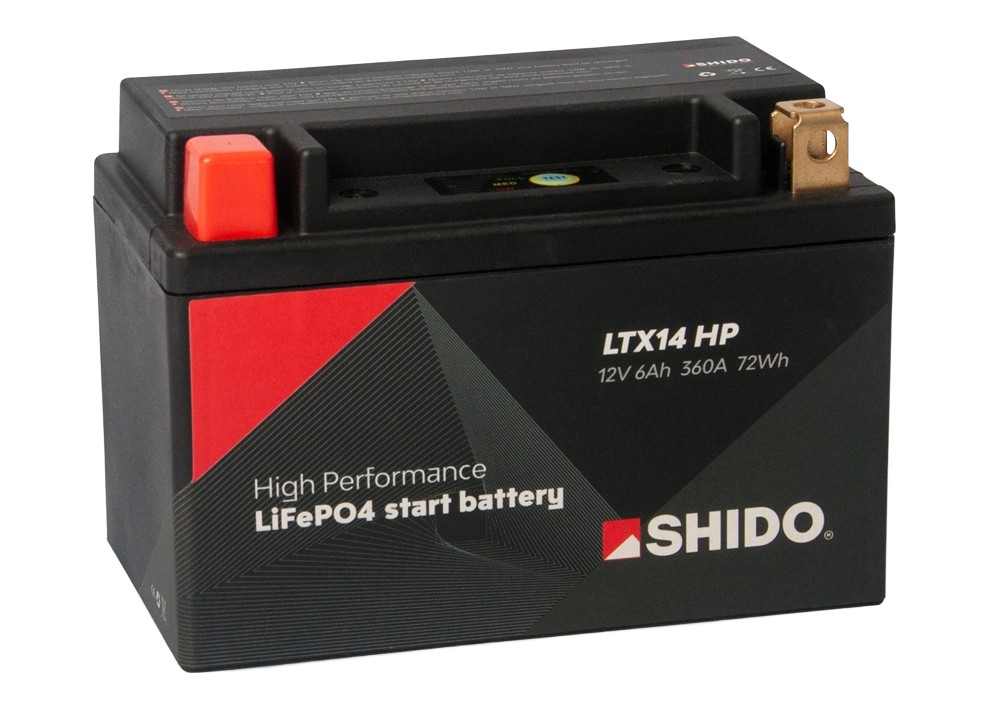 Shido LTX14 HP Lithium Ion Batterie 12V 72 Wh Shido LTX14 HP Lithium Ion Batterie 12V 72 Wh
