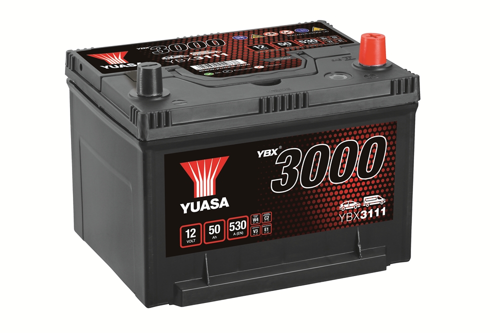Yuasa YBX3111 SMF Batterie 12V 50 AH