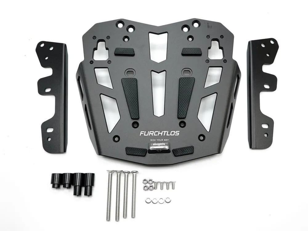 Furchtlos RANGER Aluminium Topcase Montageplatte schwarz - KTM 790 Adventure 2021-