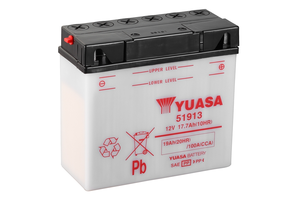 Yuasa 51913 Batterie YuMicron® 12V 19 AH (CP) mit Säurepack Yuasa 51913 Batterie YuMicron® 12V 19 AH (CP) mit Säurepack