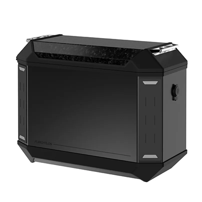 Furchtlos RANGER ADV Alu Seitenkoffer links - 36 Liter - anthrazit-schwarz