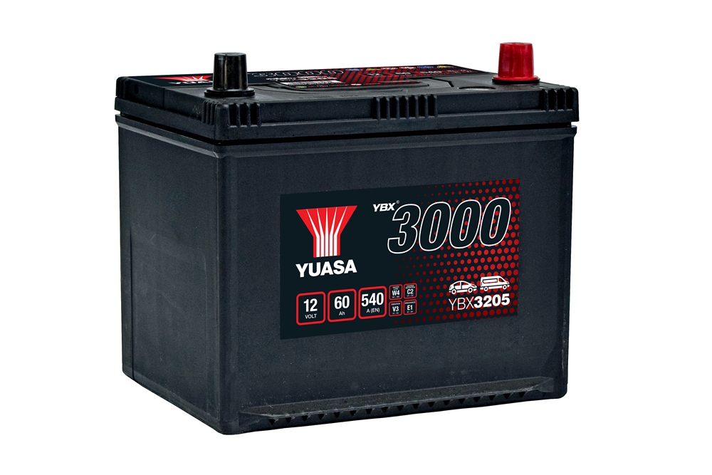 Yuasa YBX3205 SMF Batterie 12V 60 AH Yuasa YBX3205 SMF Batterie 12V 60 AH