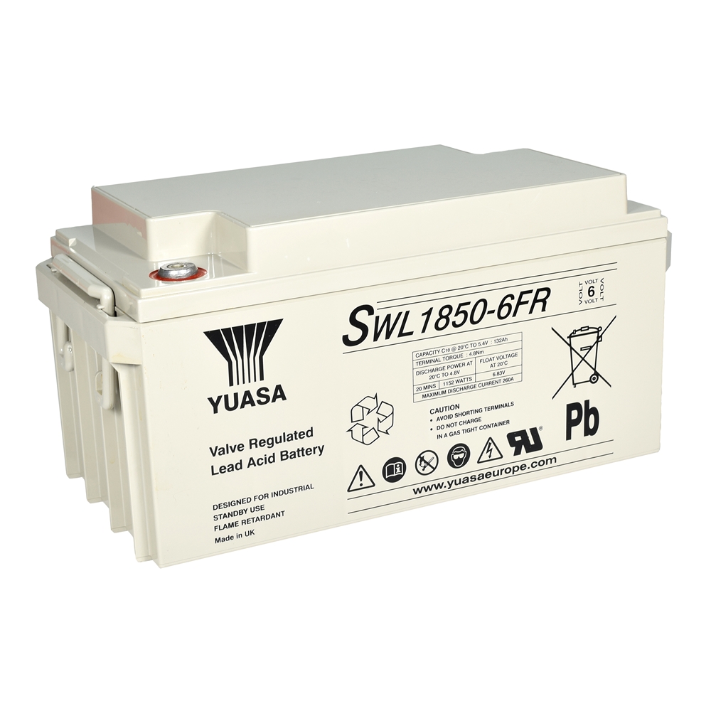 Yuasa SWL1850-6FR AGM VRLA Industriebatterie 6V - 148 Ah Yuasa SWL1850-6FR AGM VRLA Industriebatterie 6V - 148 Ah