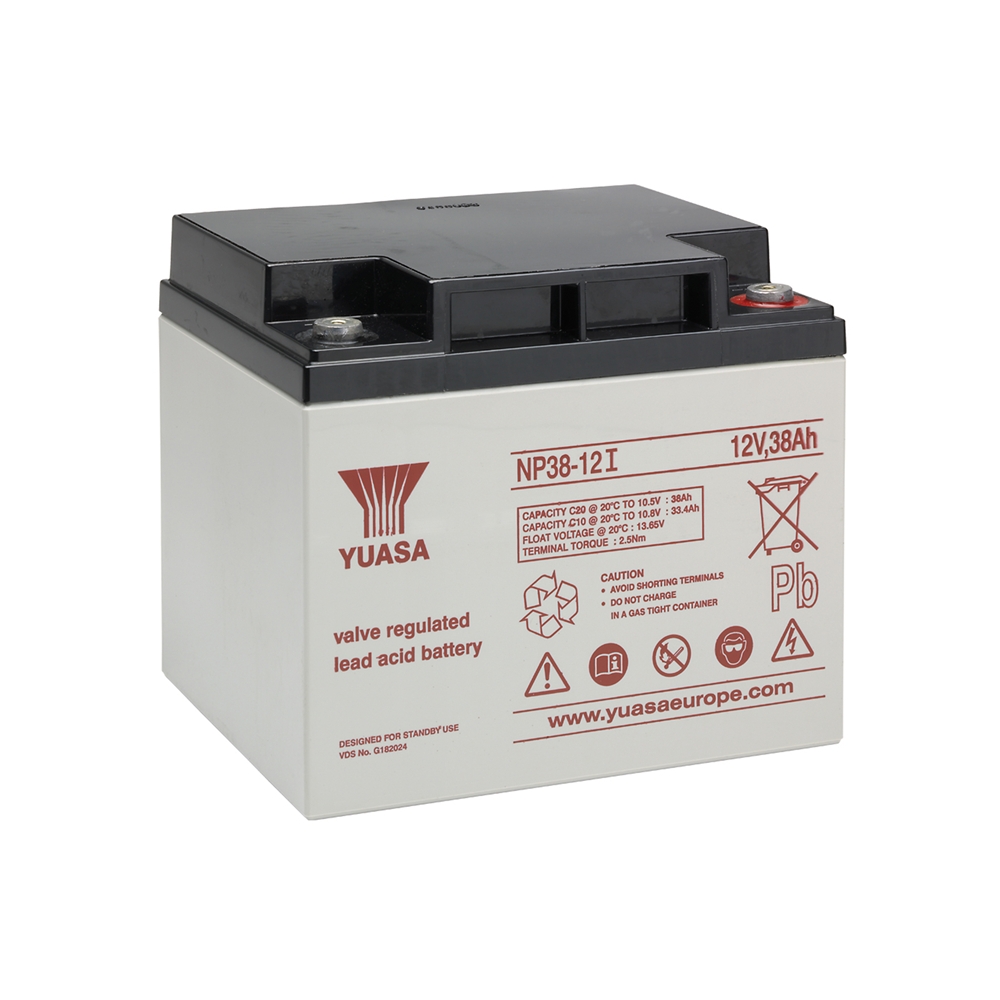 Yuasa NP38-12I AGM VRLA Industriebatterie 12V - 38 Ah Yuasa NP38-12I AGM VRLA Industriebatterie 12V - 38 Ah