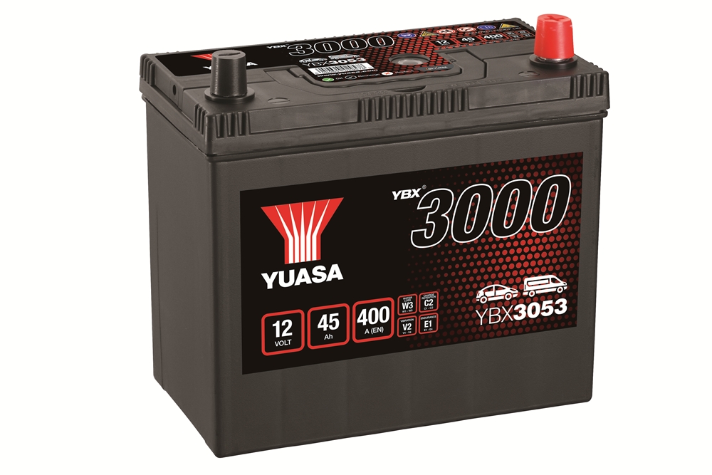 Yuasa YBX3053 SMF Batterie 12V 45 AH