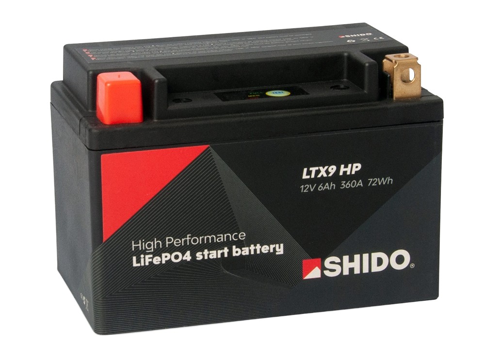 Shido LTX9 HP Lithium Ion Batterie 12V 72 Wh Shido LTX9 HP Lithium Ion Batterie 12V 72 Wh