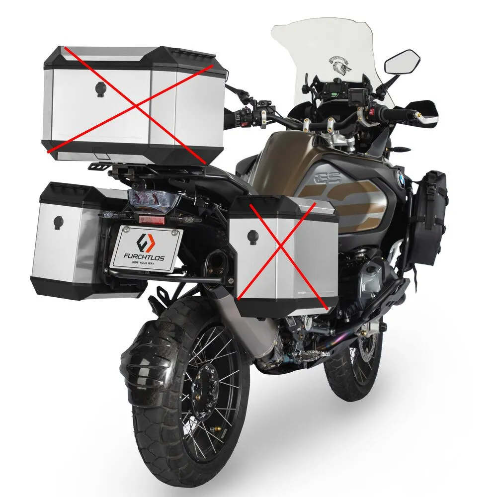 Furchtlos-RANGER-Alu-Seitenkoffer-links-36-Liter-Aero-Aluminium-FU01SCCL003600EX-100133-am-Motorrad Furchtlos RANGER Alu Seitenkoffer links - 36 Liter - Aero Aluminium